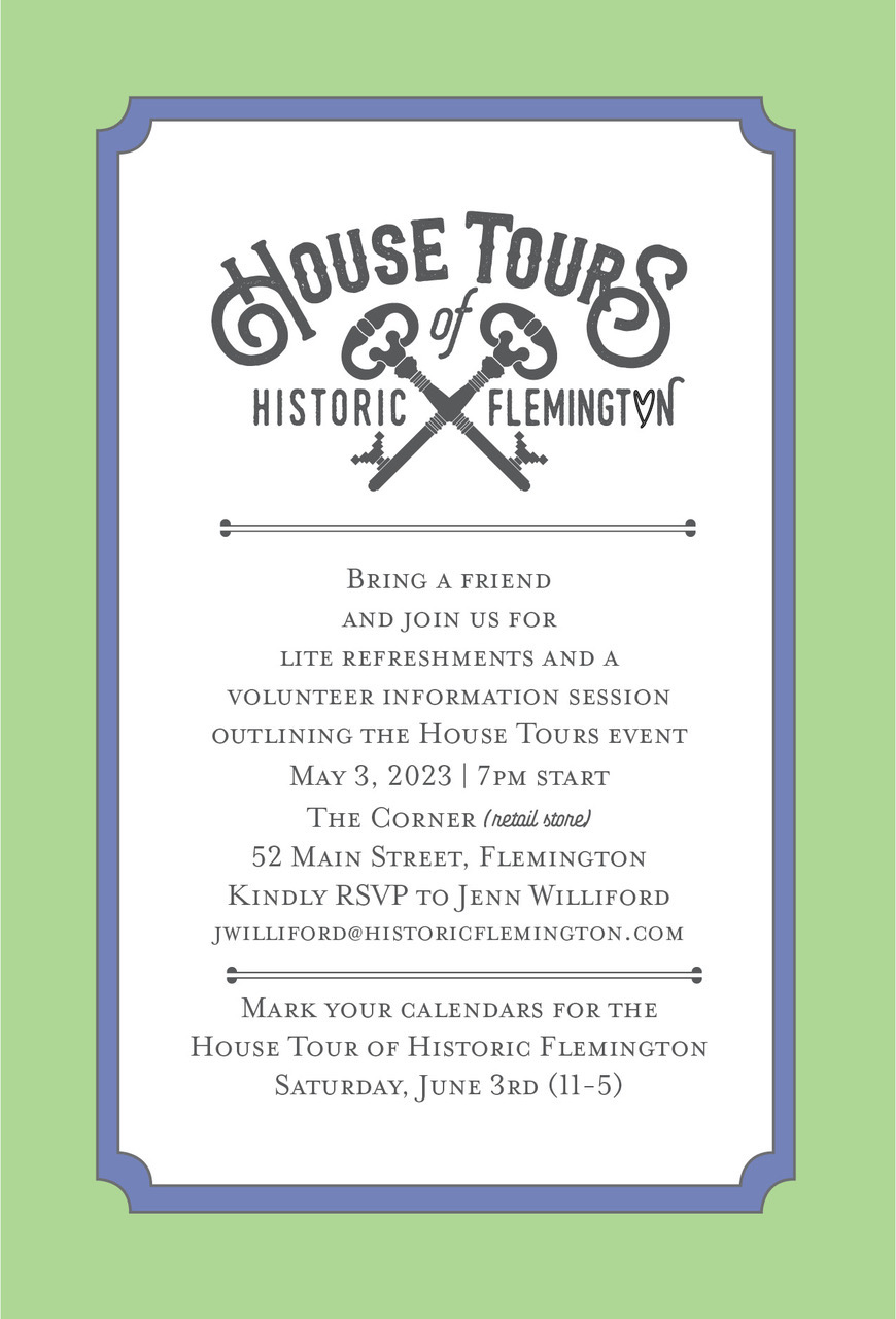 House Tours Volunteer Invite